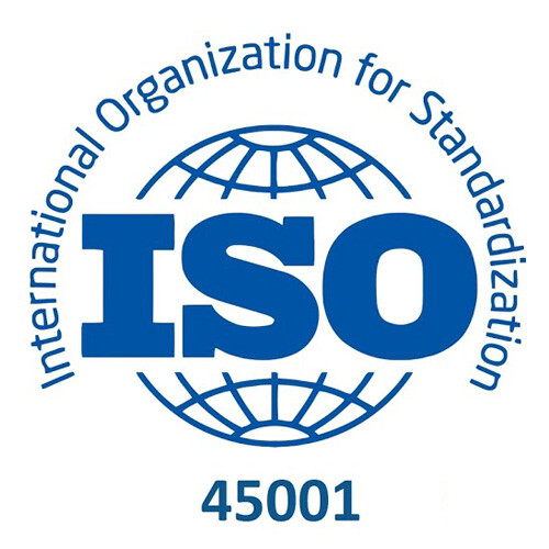 ISO 45001 Certified