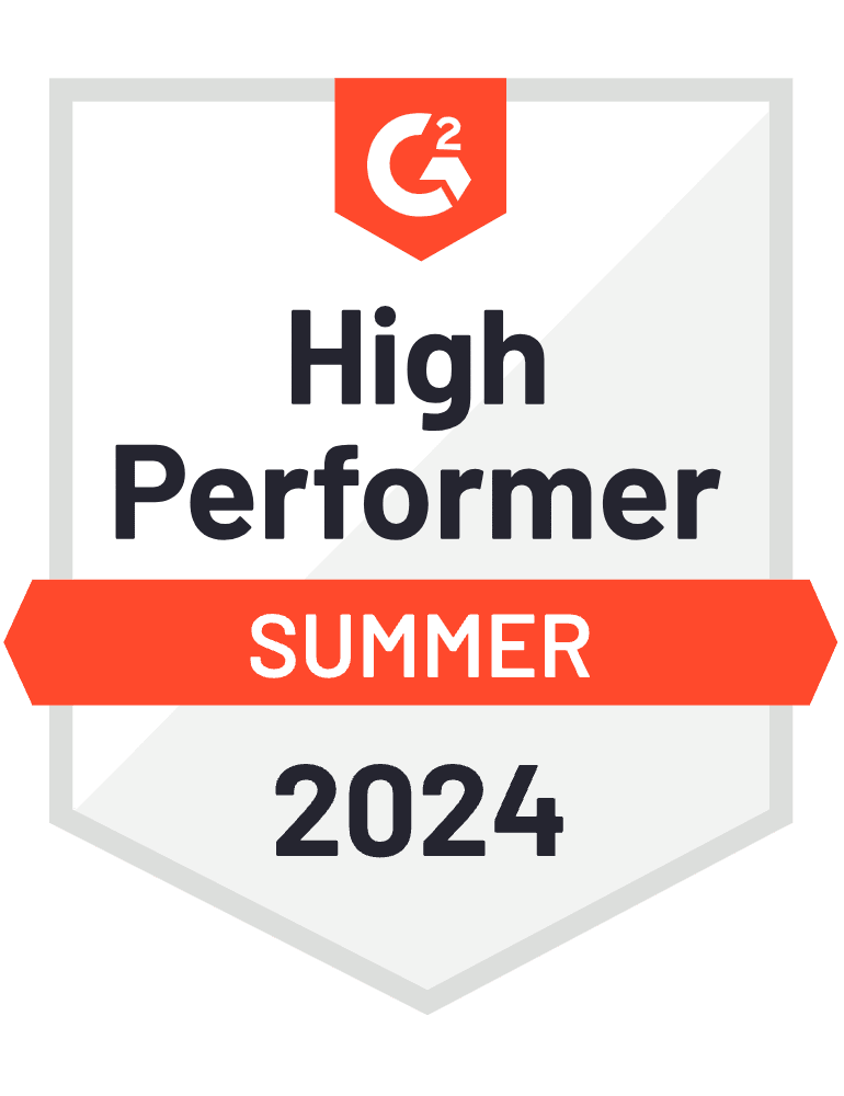 G2 | Summer 2024 - High Performer