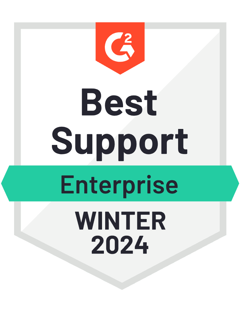 G2 | Winter 2024 - Best Support