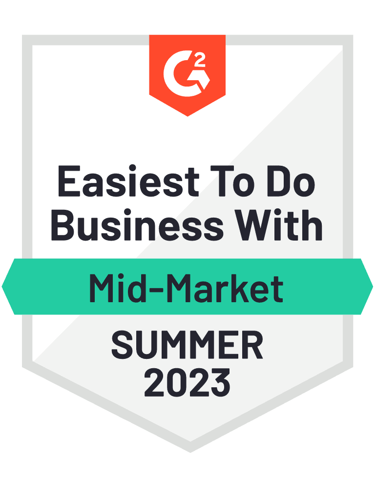 G2 | Summer 2023 - Easiest to do Business With