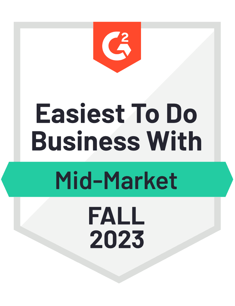 G2 | Fall 2023 - Easiest to do Business with