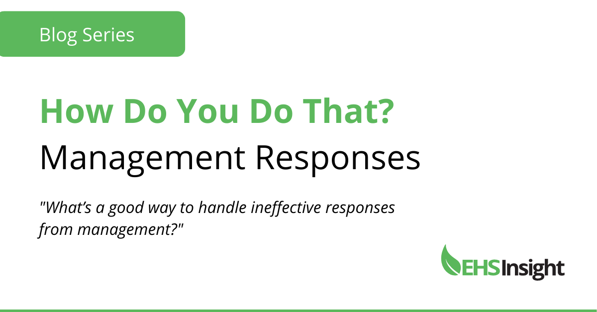 safety management responses